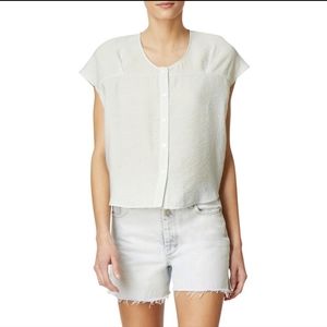 Habitual delicate striped blouse small